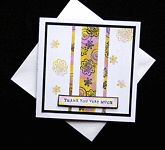 Thank You Very Much - Handcrafted Thank You Card - dr16-0006